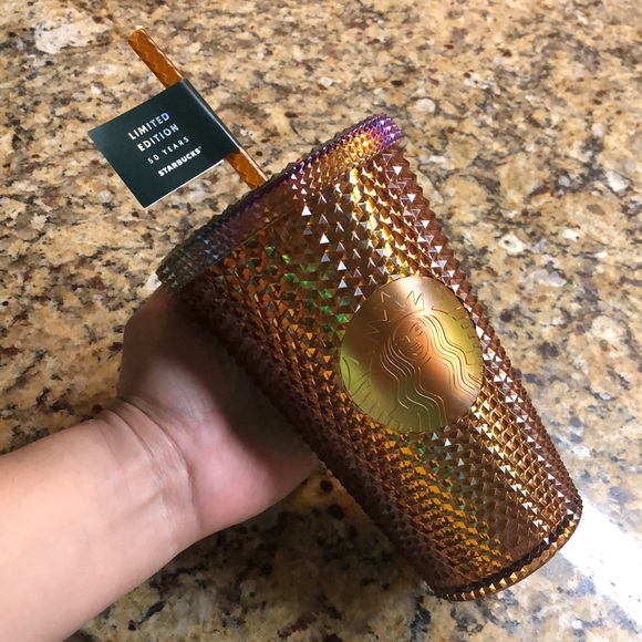 Starbucks 50 Years LIMITED EDITION studded tumbler